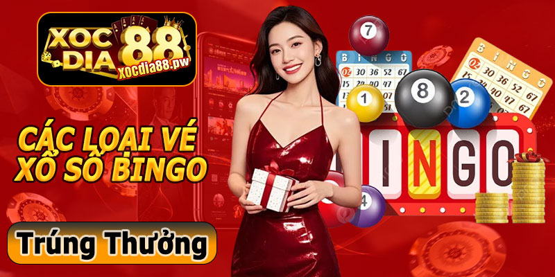 Các Loại Vé Xổ Số Bingo Tại Xocdia88